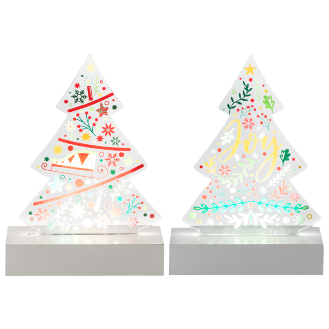 LED Holiday Tree Tabletop Figurine
