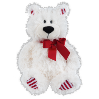 13" Peppermint Twist Teddy