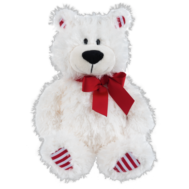 13" Peppermint Twist Teddy