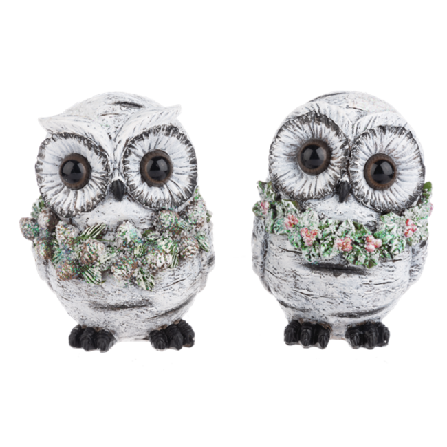 Snowy Owl Figurine