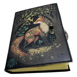 ZenN Fox Design Yellow Hand Made Paper