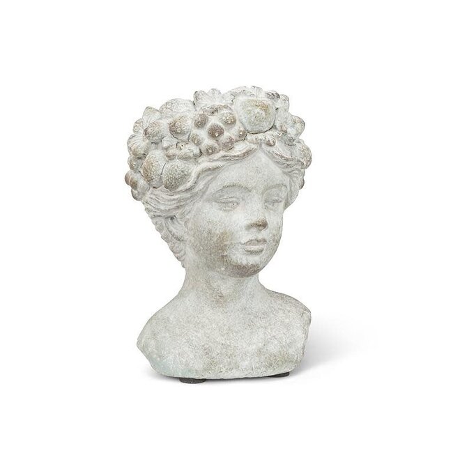 Women w/ Flowers & Fruits Planter