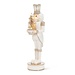 15" White Nutcracker w/ LED Tree