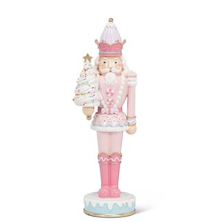 18" Pink Candy Nutcracker
