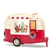 Santa & Camper Glitter LED Lantern