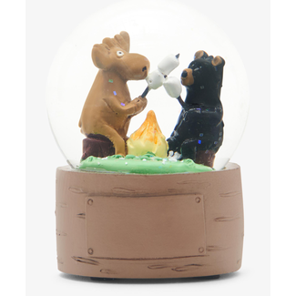 Campfire Marshmallows Snow Globe