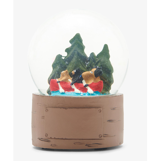 Mini Forest Paddles Snow Globe