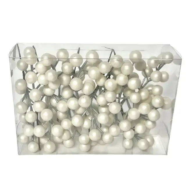 6" White Berry Pics