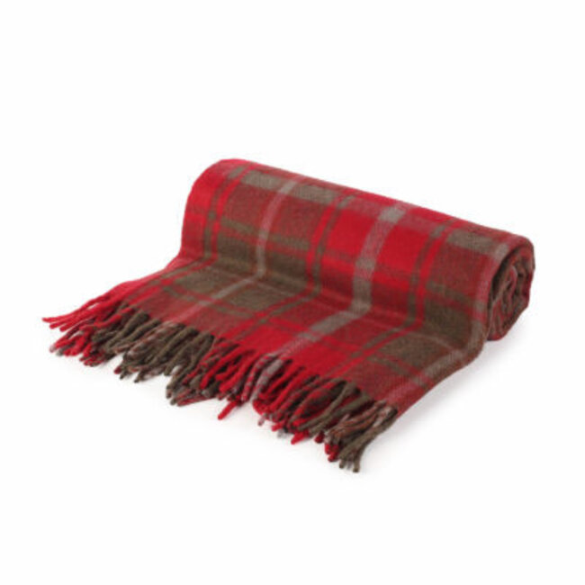 Canadian Dark Maple Highland 75% Wool Blanket
