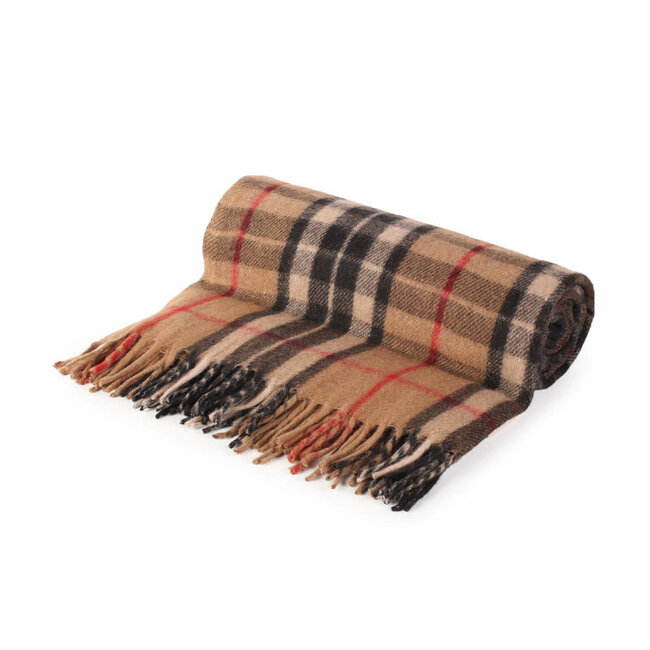 Thomson Camel 75% Wool Blanket