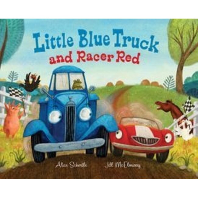 Little Blue Truck & Racer Red