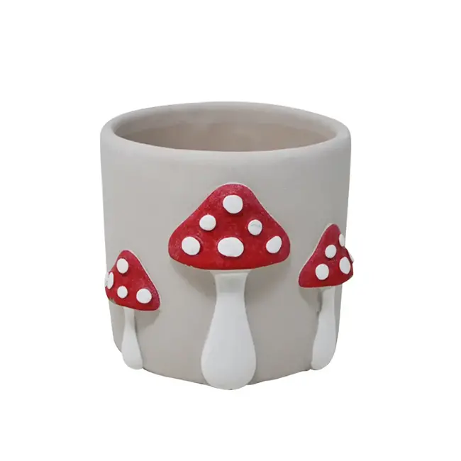 Pot w/ Mushrooms