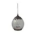 LED Iridescent Round Cream Lantern