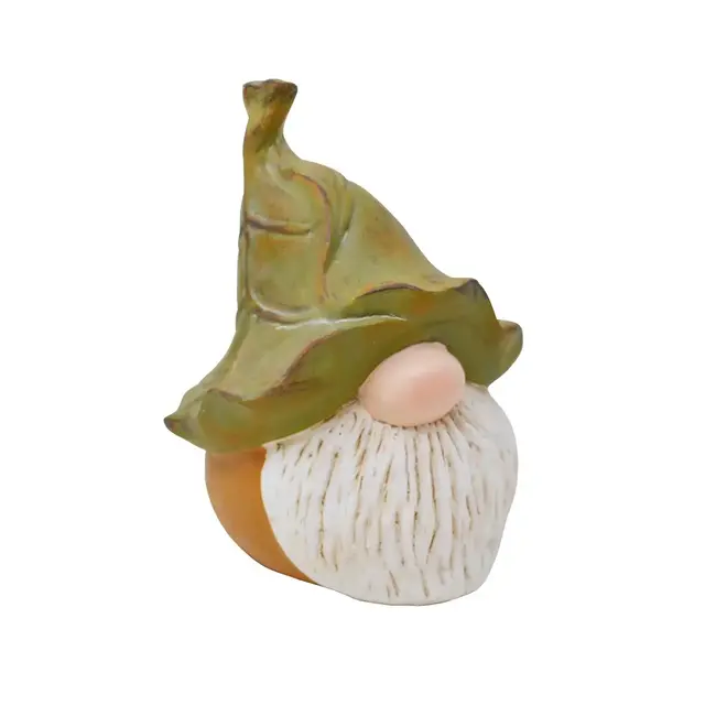 Gnome w/ Leaf Hat