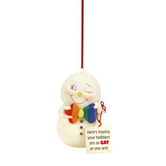 Snowman Pride Ornament