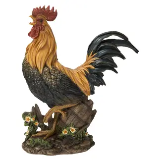 22" Large Rooster on Barrel