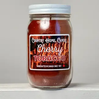 Cherry Tobacco 160z Candle