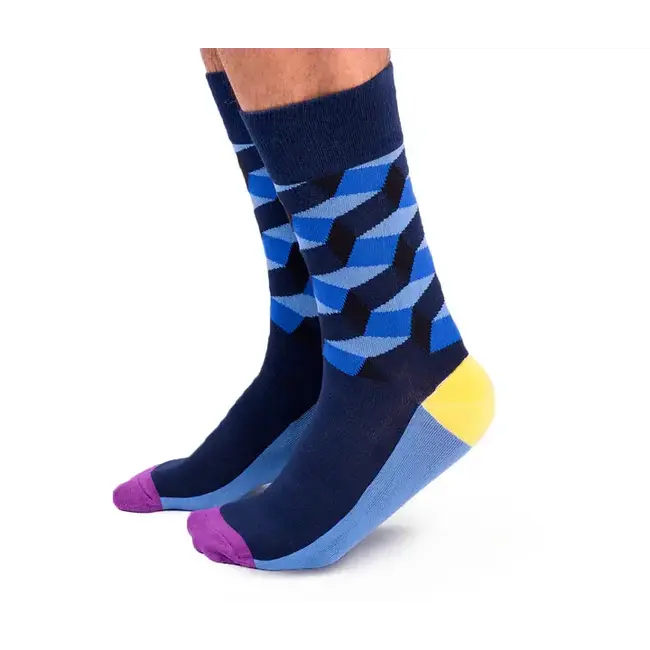 Men's Socks - Blue Steel
