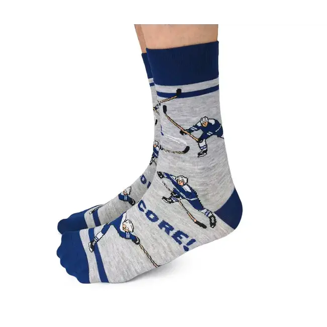 Men's Socks - Slap Shot Blue