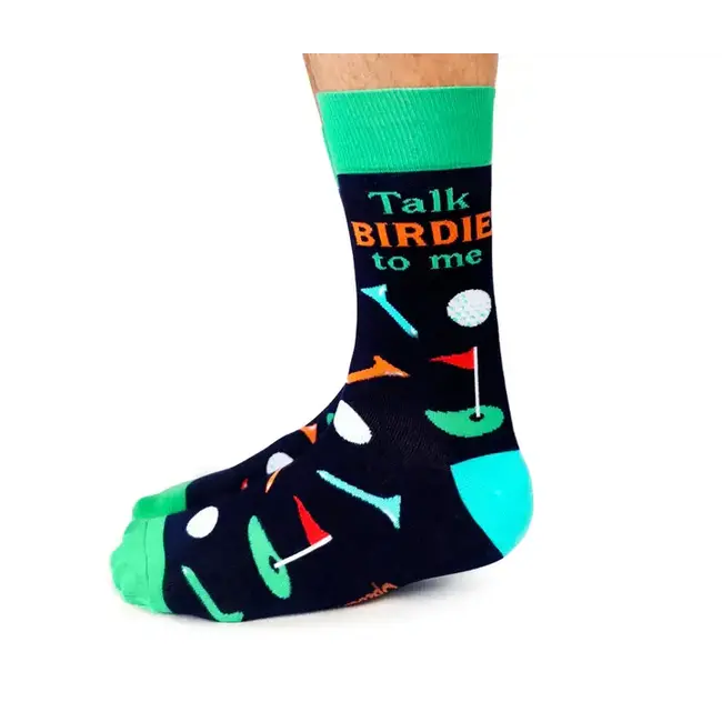 Men's Socks - Talk Birdie to Me