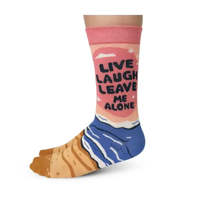 Women's Socks - Live, Laugh, Leave