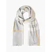 Grey and Gold Extra Fine Merino Scarf