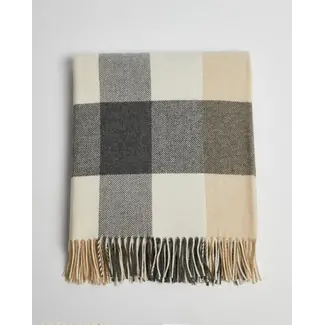 Classic Check Lambswool Throw