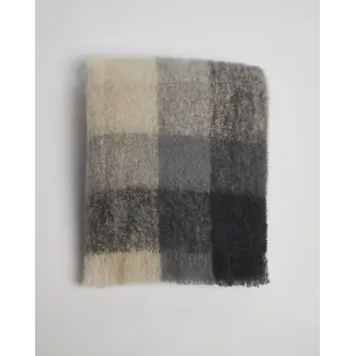 Classic Check Mohair Throw