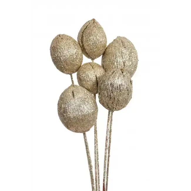 Champagne Glitter 6 Stem Mintolla Balls