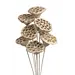 Champagne Metallic 7 Stem Lotus Pods
