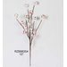 10" White Candy Cane Pick