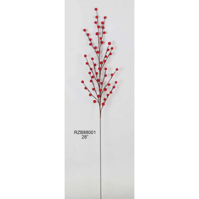 28" Red Berry Pick