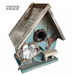 Wooden Blue Bird House