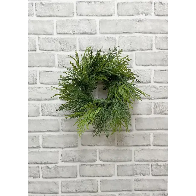 10" Northern White Cedar Candle Ring