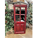 27" Antique Red Wood Door