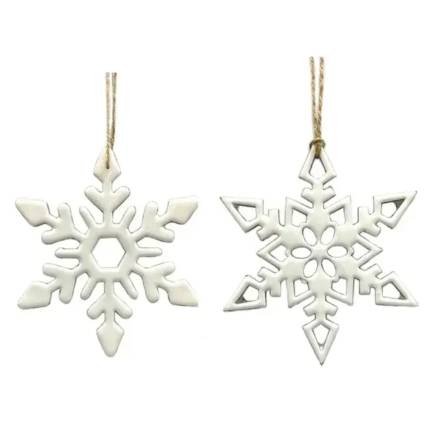 Snowflake Ornament Asst