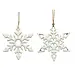 Snowflake Ornament Asst