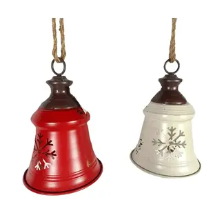 Red & White Hanging Bells