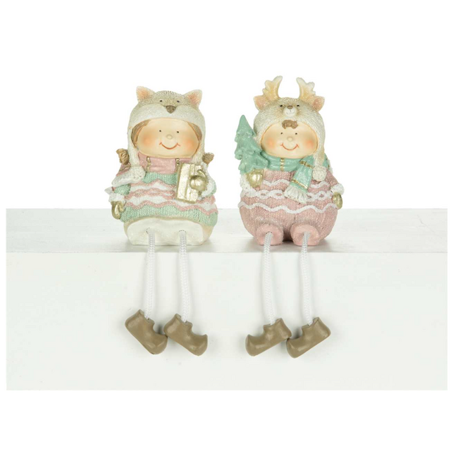 Blue/Pink Dangly Leg Child