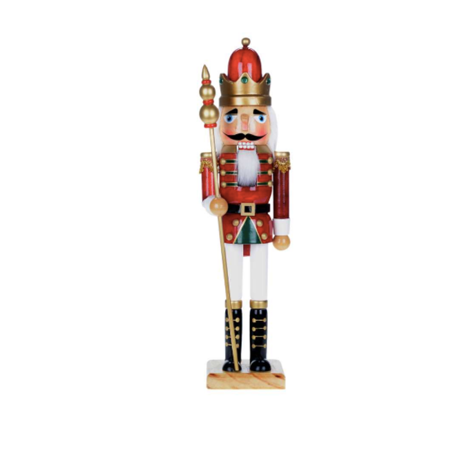 Red & White Nutcracker