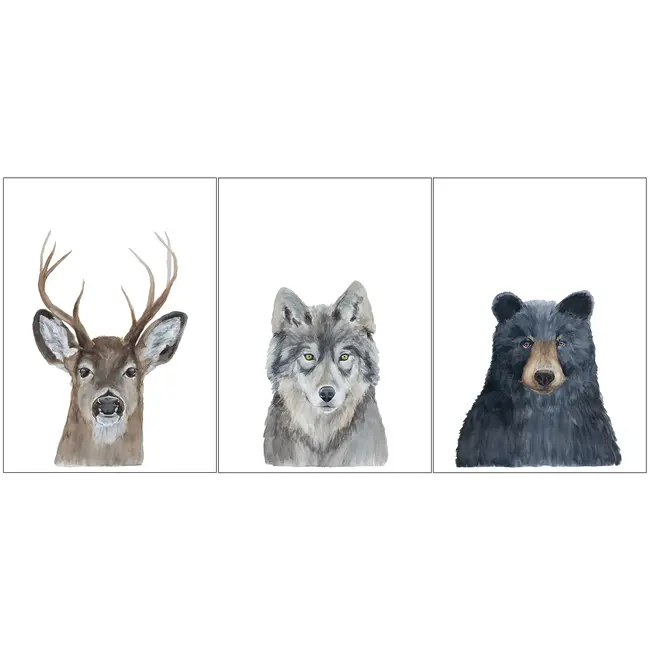 Assorted Animal Tea Towel