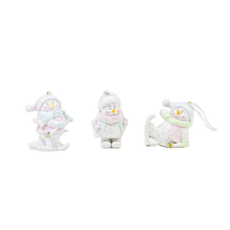 Hanging Snowman Ornament