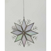 Stained Glass Snowflake Suncatcher Ornament