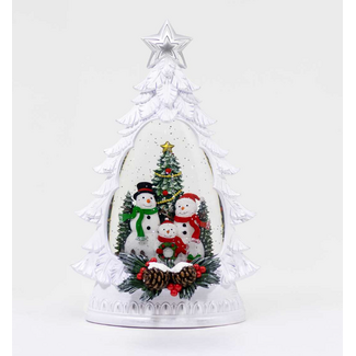 LED Tree w/ Snowman