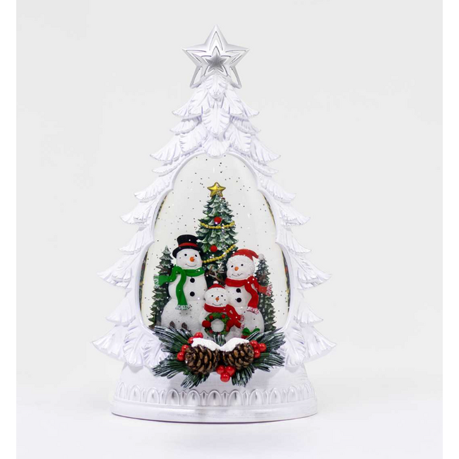 LED Tree w/ Snowman