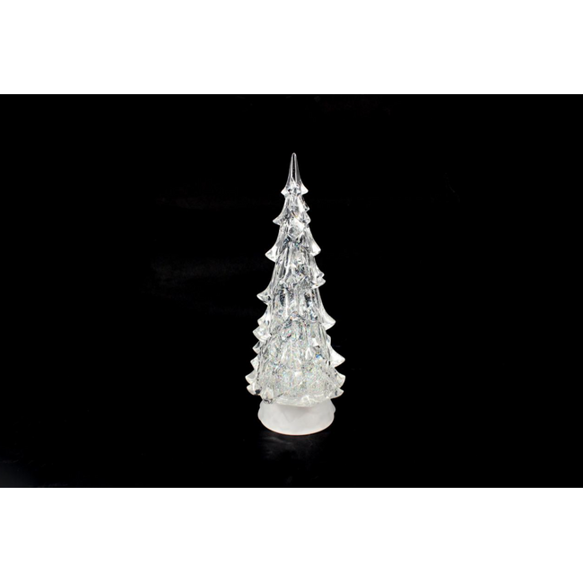 LED Swirling Glitter Xmas Tree