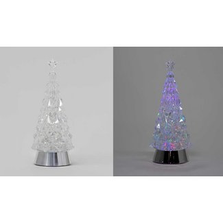 LED Water Spinning Xmas Tree