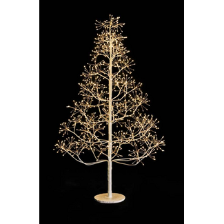 5' LED Micro Dot White Tree