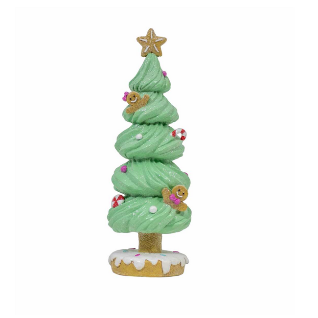 Resin Green Icing Tree