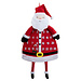 Fabric Santa Countdown Calendar